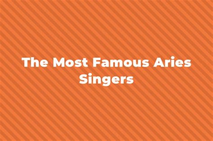 Famous Aries Rock Singers