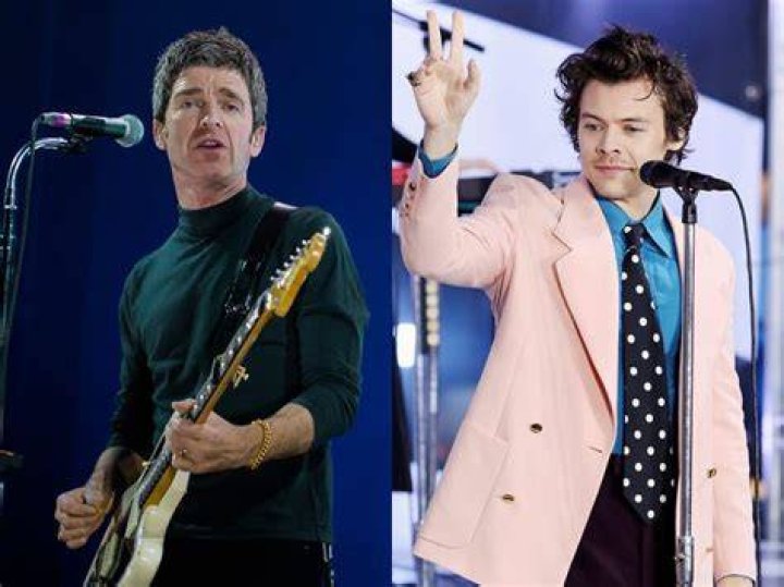 Harry Styles and Noel Gallagher