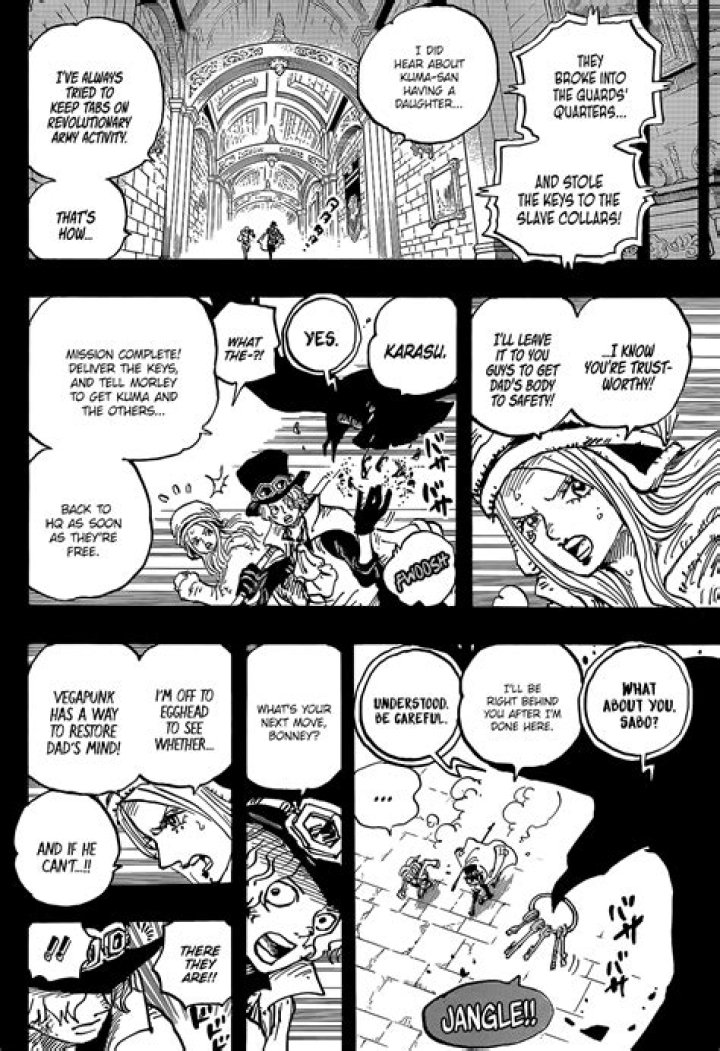 One Piece manga chapter 1084, Imu