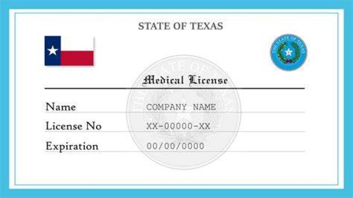 TX State Medical License