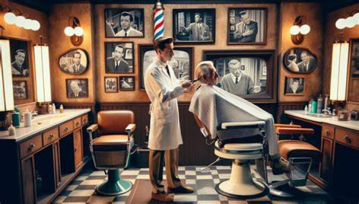 Why was Walter Baldwin replaced as Floyd the barber?